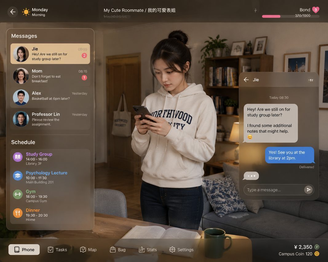 我的可爱表姐 欧美SLG 展示图 3
